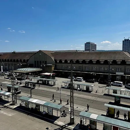 公寓 Design 1st Floor Near Station 卡尔斯鲁厄